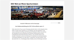 Desktop Screenshot of esv-sportschuetzen.de